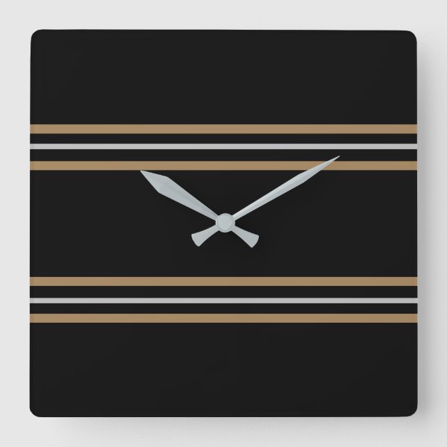 Horloge Carrée Animal Print Coordinate Square Clock (Recto)