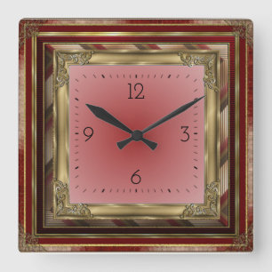 Horloge Carrée Antique