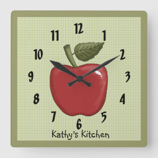 Horloge Carrée Apple