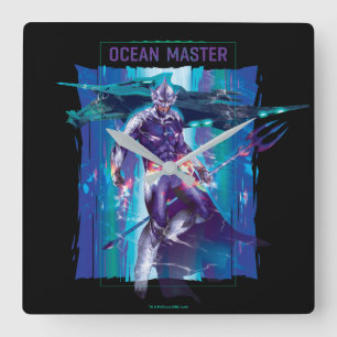 Horloge Carrée Aquaman   Ocean Master King Orm Refractionné Graph