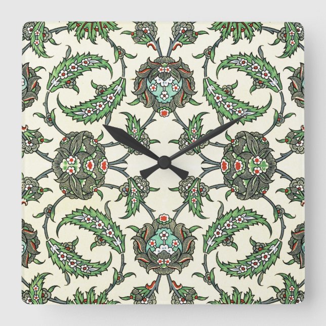 Horloge Carrée Arabic Design #5 at Emporio Moffa (Recto)