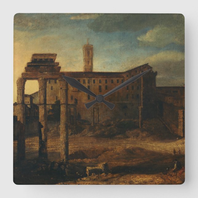 Horloge Carrée Architecture romaine antique Ruines romaines (Recto)
