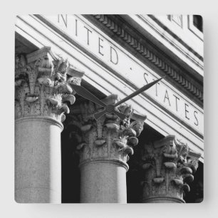 Horloge Carrée Architecture VIII de NYC