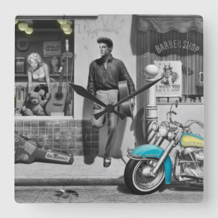 Horloge Carrée Argent de HWY 51