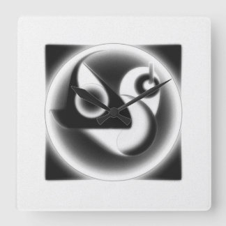 Horloge Carrée Art contemporain