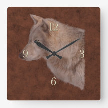 Art de portrait de faune de loup blanc