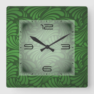 Horloge Carrée Art Deco