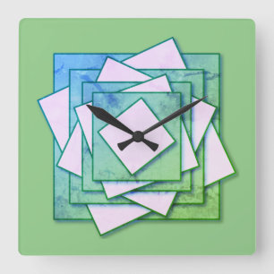 Horloge Carrée Art déco