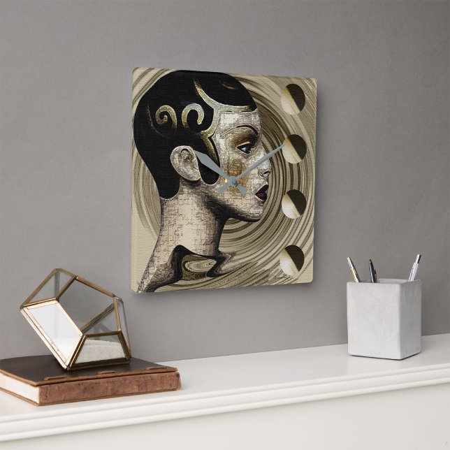 Horloge Carrée Art déco des années 1920 (Créateur téléchargé)