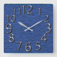 Art Du Temps Argent-Rétro-Bleu-Plaisirs