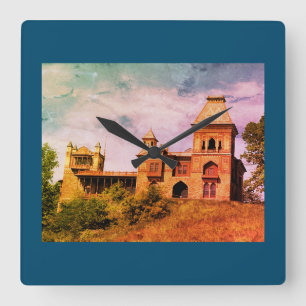 Horloge Carrée Artiste Frederic Edwin Church Hudson, NY Estate