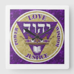 Horloge Carrée Attributs principaux