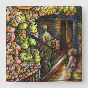 Horloge Carrée Au nord du cirque