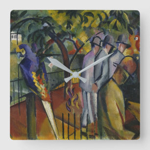 Horloge Carrée August Macke Zoological Garden I