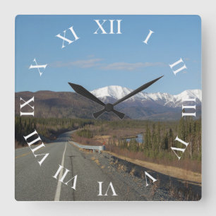 Horloge Carrée Autoroute de Wanduhr