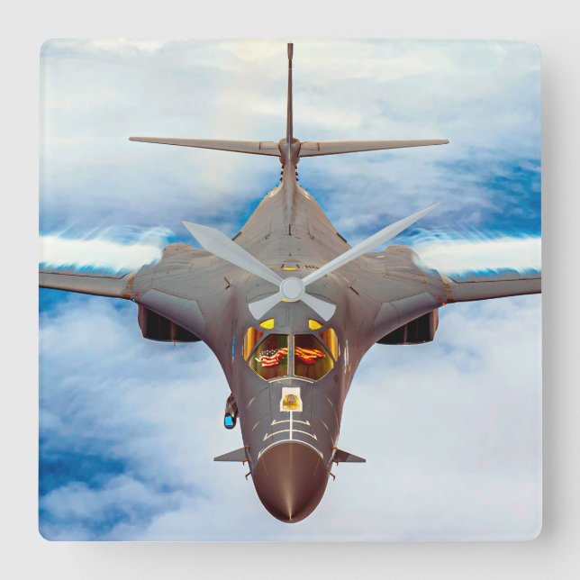HORLOGE CARRÉE B-1B LANCER (Recto)