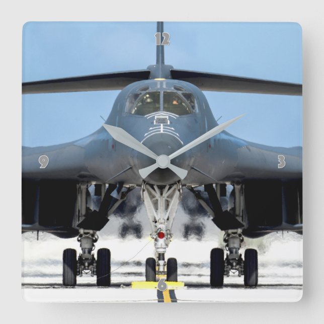HORLOGE CARRÉE B-1B LANCER (Recto)