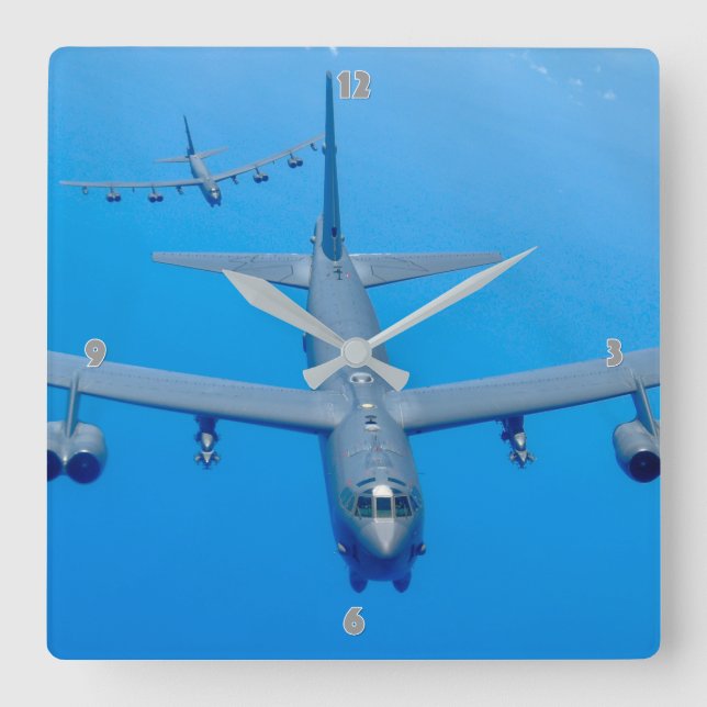 HORLOGE CARRÉE B-52H STRATOFORTRESS (Recto)