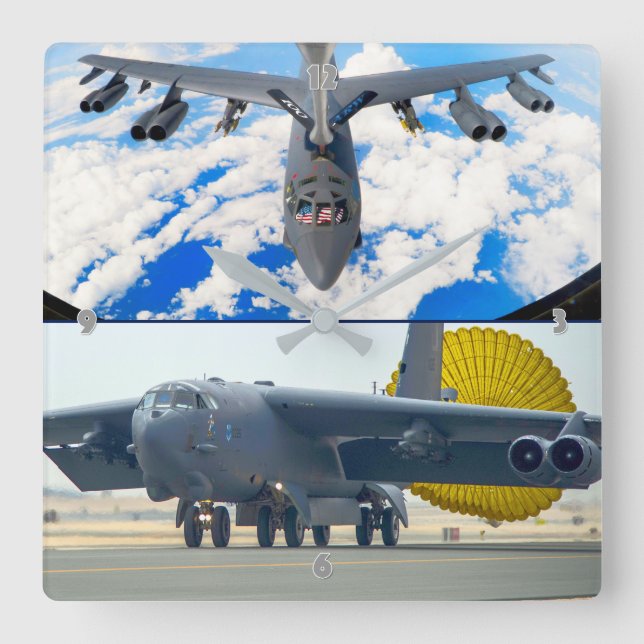 HORLOGE CARRÉE B-52H STRATOFORTRESS (Recto)