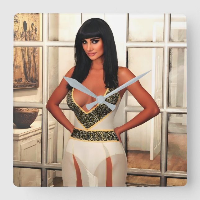 Horloge Carrée Back to That Special Place wall clock (Recto)