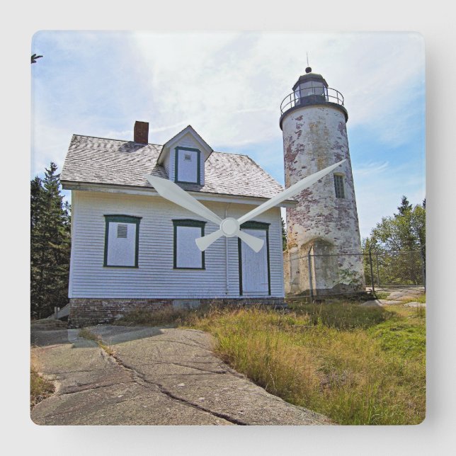 Horloge Carrée Baker Island Lighthouse, Maine (Recto)