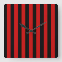 Bande noire et rouge