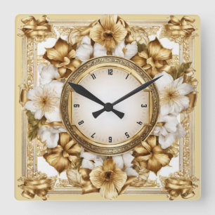 Horloge Carrée baroque