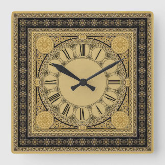 Horloge Carrée baroque