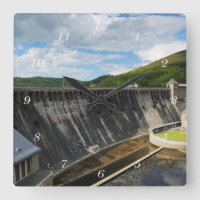 Barrage d'Edersee avec château de Waldeck