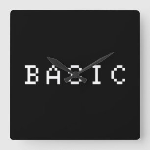 HORLOGE CARRÉE BASE