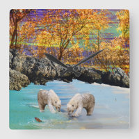 Basses À Ours Polaires Pêche,