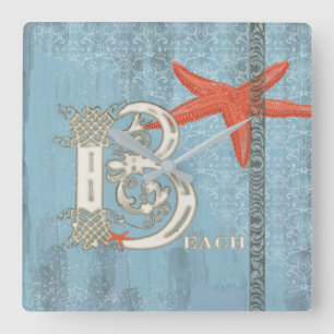 HORLOGE CARRÉE BEACH