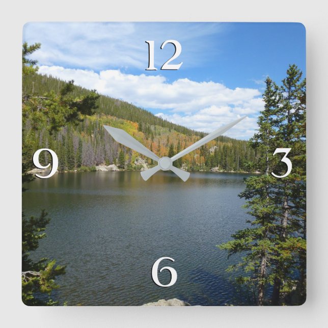 Horloge Carrée Bear Lake au parc national Rocky Mountain (Recto)