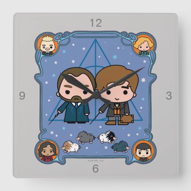 HORLOGE CARRÉE BEASES FANTASTIQUES : LES CRIMES DE GRINDELWALD™ (Recto)