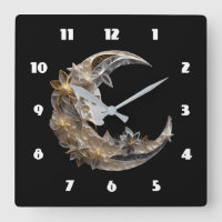 Beau visage dans la lune