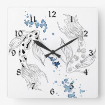 Beautiful Japonais Koi Fish Swimming