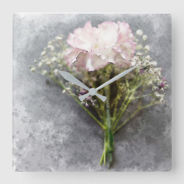 Horloge Carrée Beautiful Wall Clock (Recto)