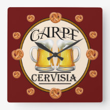 BEER Humor Acrylic Wall Clock