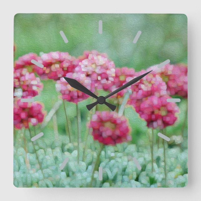 Horloge Carrée Bélier (Recto)