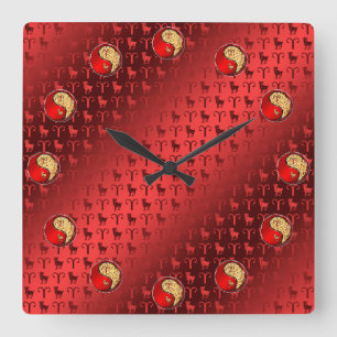 Horloge Carrée Bélier le Bélier