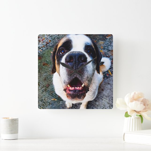 Horloge Carrée Bernhadine (Maison)