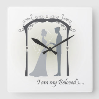 Horloge Carrée Bien aimé