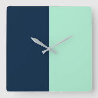 Bleu de marin et menthe