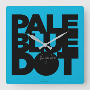Horloge Carrée Bleu pâle