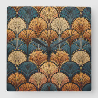 Horloge Carrée Bohemian art clock