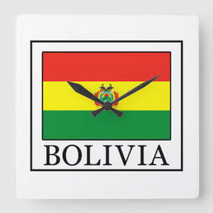 Horloge Carrée Bolivie