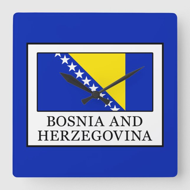 Horloge Carrée Bosnie-Herzégovine (Recto)