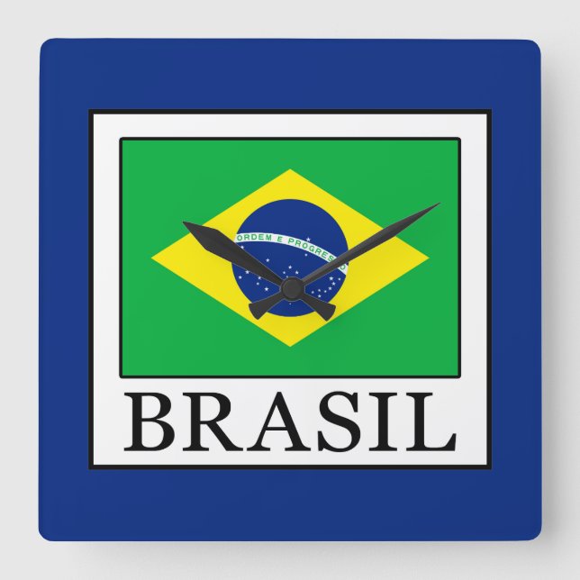 Horloge Carrée Brasil (Recto)