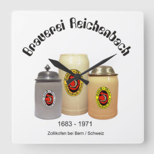 Horloge Carrée Brauerei Reichenbach Zollikofen Uhr