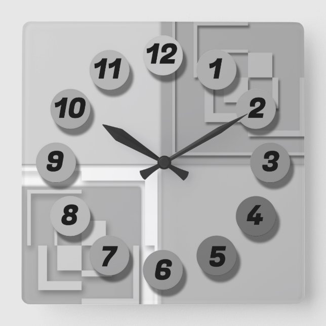 Horloge Carrée Bright ful watch (Recto)